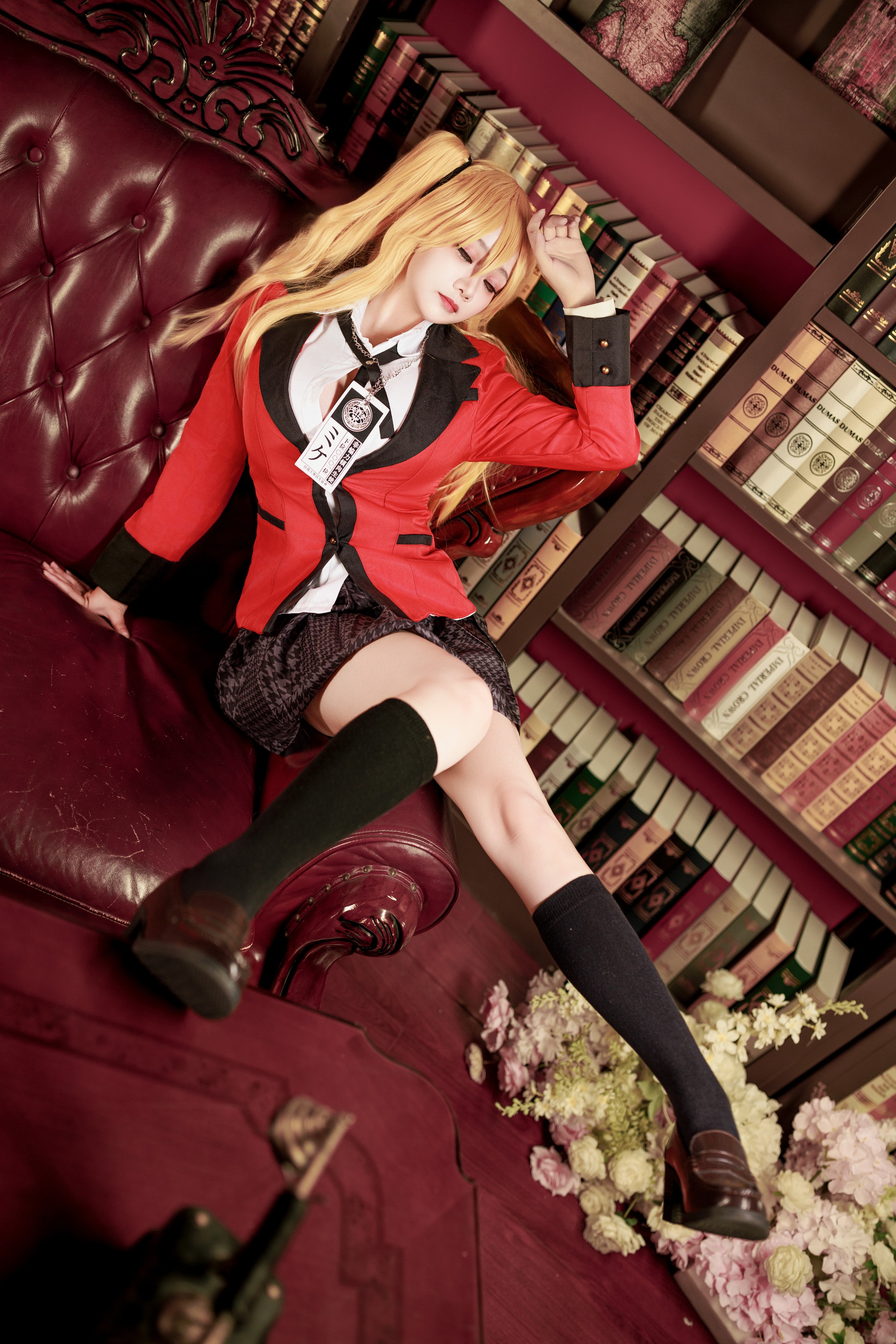 阿雪雪 - NO.010 狂赌之渊 早乙女芽亚里 制服[89P1V]-XikXak